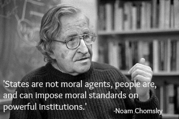 Noam Chomsky Quotes Moral Agent