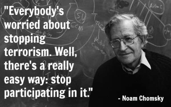Noam Chomsky Quotes Terrorism