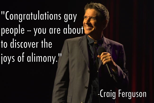 Gay Marriage Craig Ferguson