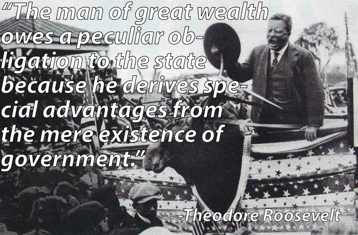 Inequality Quotes Theodore Roosevelt