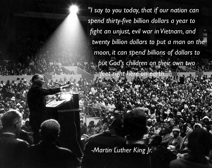 Martin Luther King Quote On Spending