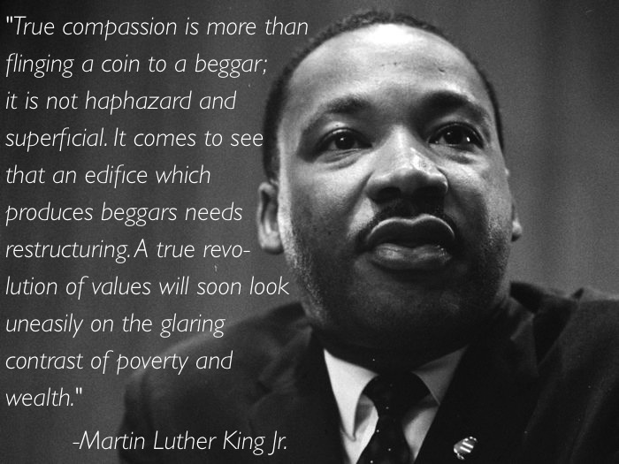 MLK Quote On True Compassion