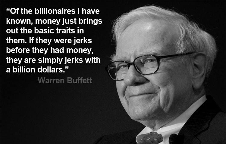 Warren Buffett Billionaire Quote