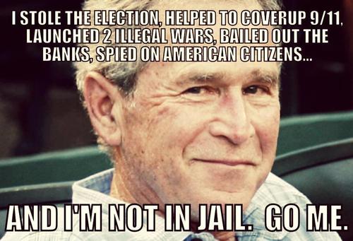 George Bush Go Me