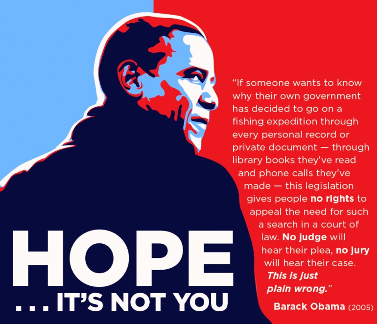 Barack Obama Quote On Surveillance 2005