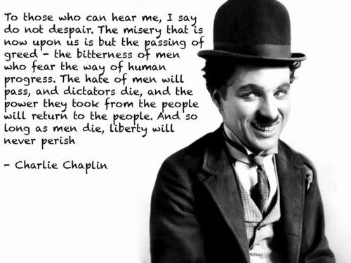 Charlie Chaplin Liberty
