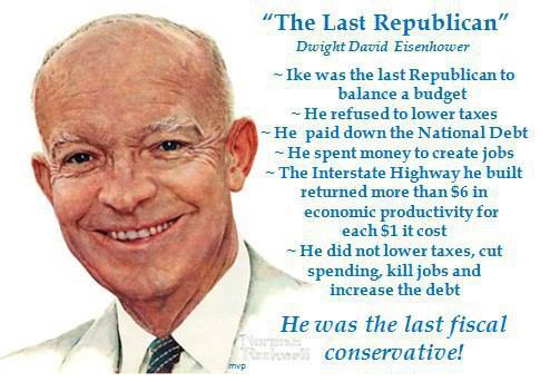 Eisenhower Last Republican