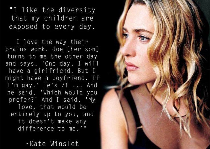 Kate Winslet On Kids