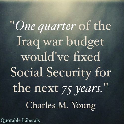 Social Security Iraq War