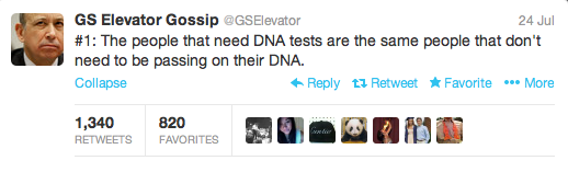 GS Elevator Gossip DNA
