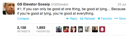 GS Elevator Gossip Lying
