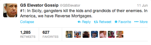 GS Elevator Gossip Mortgages