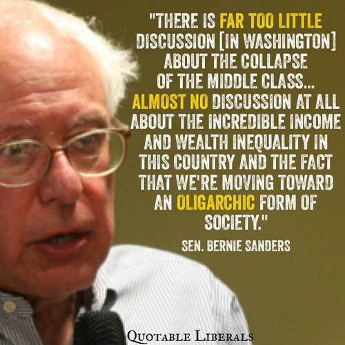 Bernie Sanders Middle Class
