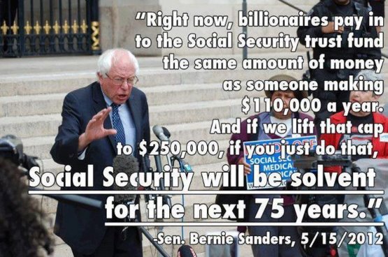 Bernie Sanders Social Security