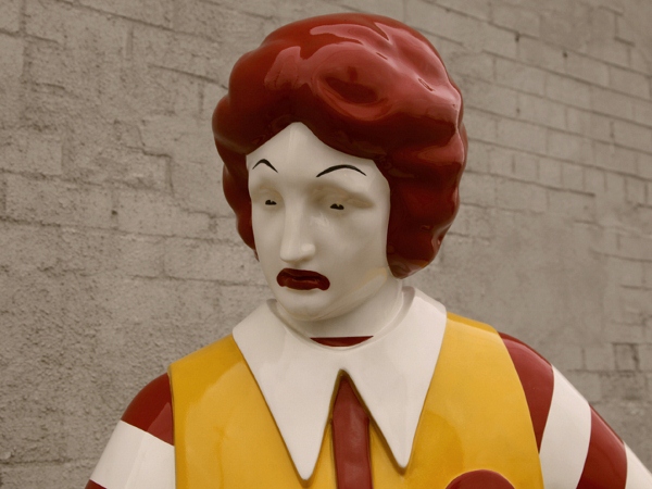 Banksy McDonalds Face