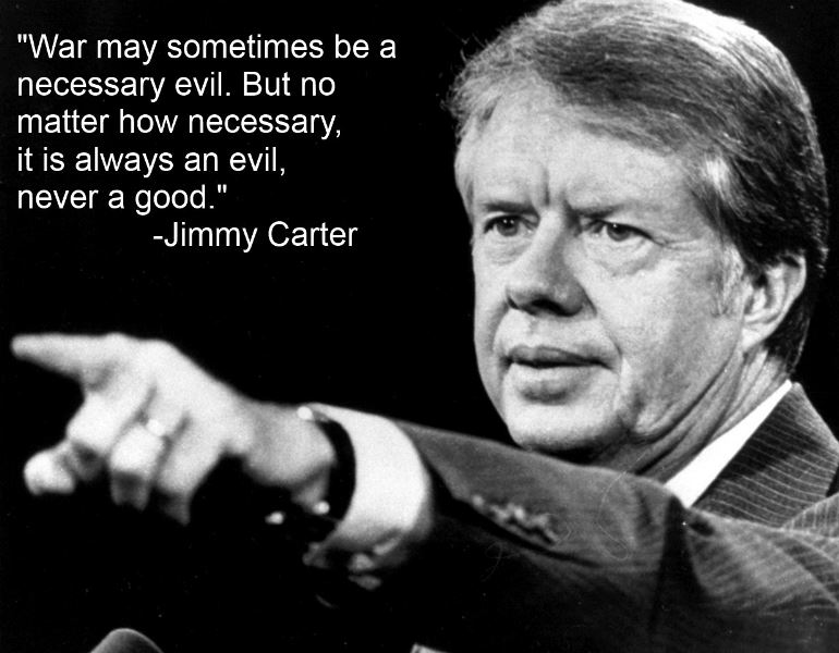 Jimmy Carter On War