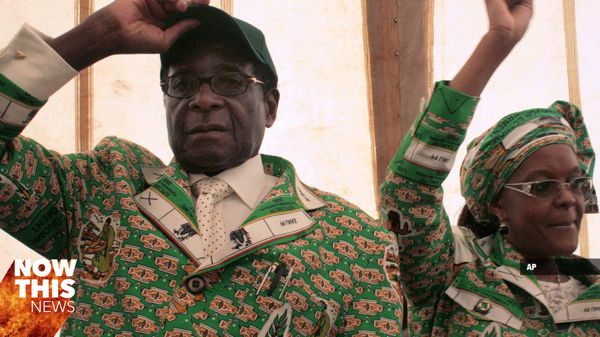 Dictator Fashions Mugabe Green
