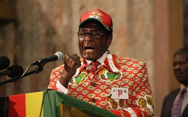 Dictator Fashions Mugabe Red