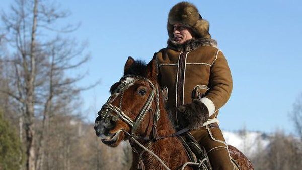 Dictator Fashions Putin Horse
