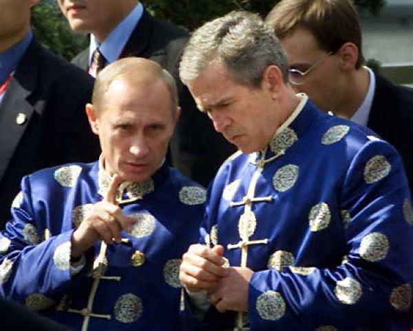 Dictator Fashions Putin Robe