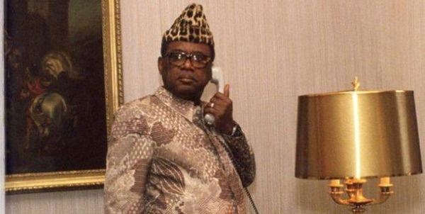 Dictator Fashions Mobutu Snakeskin