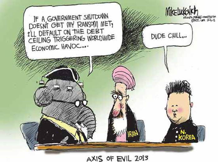 2013 Political Cartoons Debt Ceiling