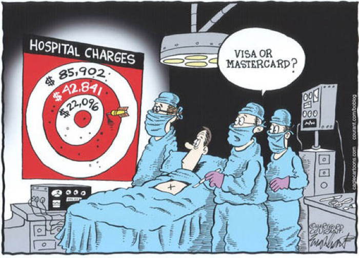 2013 Political Cartoons Health Costs