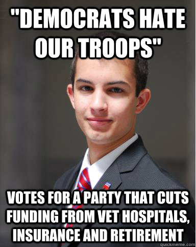 College Conservative Support Troops