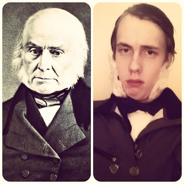 President Impersonations Quincy Adams