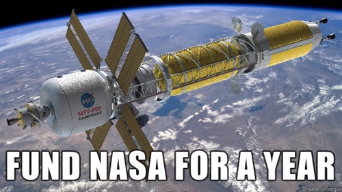 Cheaper Than Whatsapp NASA