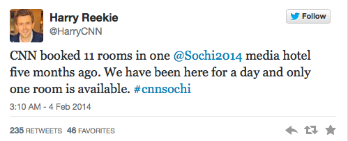 Sochi Tweets CNN