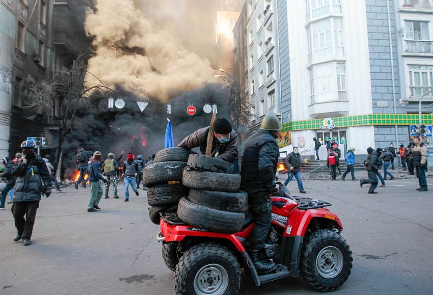 Ukraine Uprising Moped