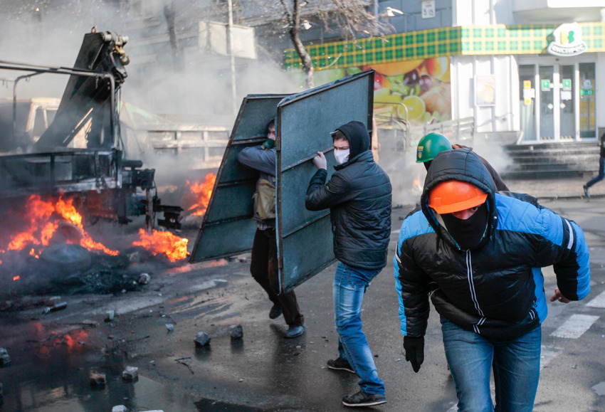 Ukraine Uprising Shield