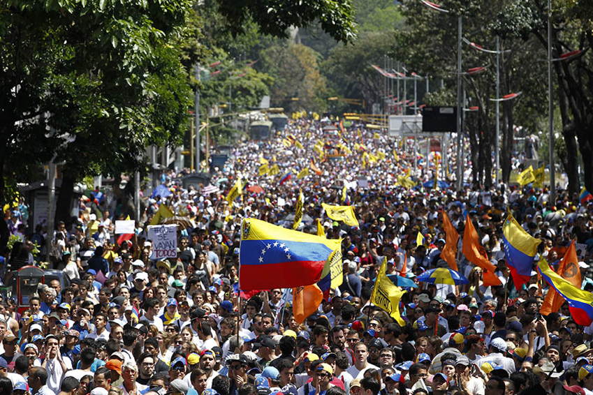 Venezuela Protests Demonstrators