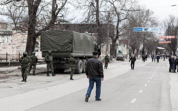 Crimea Occupation Patrolling