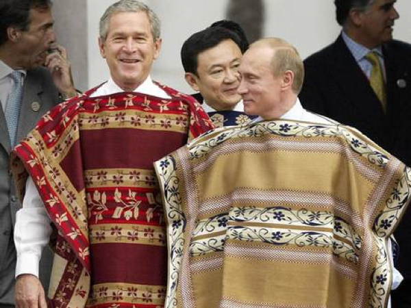 Putin Bush Garments