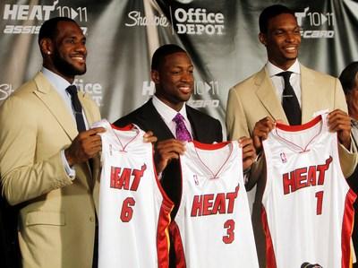 Miami-Big-3 Miami Heat Big Three