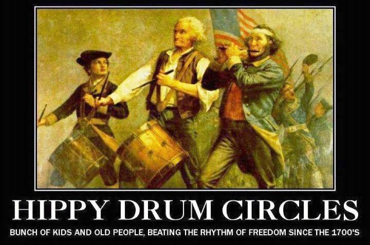 Post image for Hippy Drum Circles