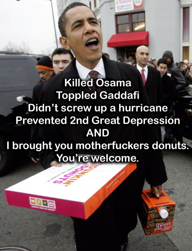 Obama Does It All Picture