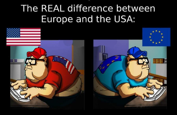 Difference Between US And Europe