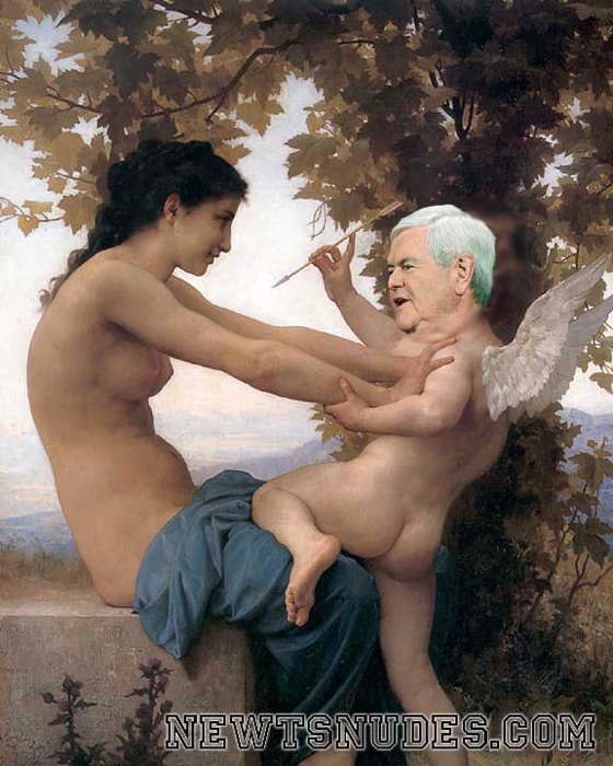 Classicism Takes On Nude Newt Gingrich