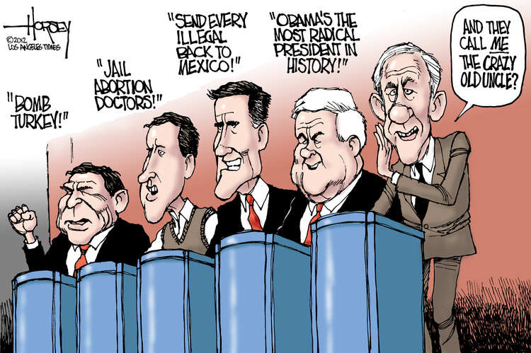 They Call Ron Paul The Crazy Republican Comic