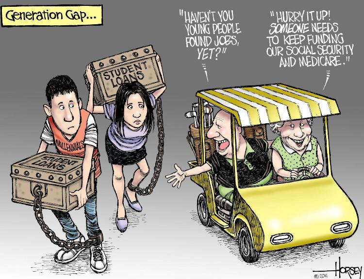 Generation Gap Comic