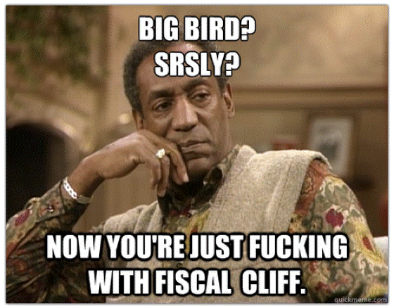 Fiscal Cliff Big Bird