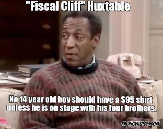 FIscal Cliff Huxtable Shirt