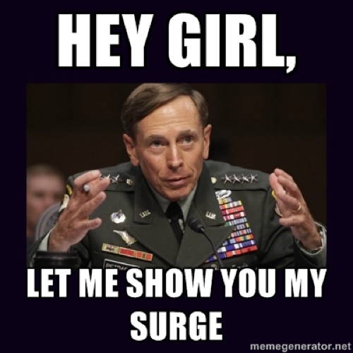 Petraeus Meme Surge