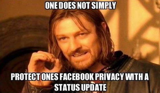 Facebook Privacy Theory