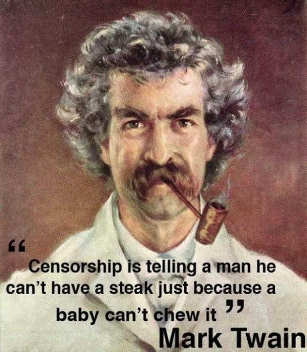 Mark Twain Quotes Censorship