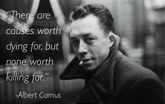 Pacifism Quotes Camus