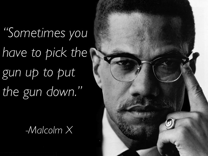 Pacifism Quotes Malcolm X
